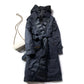 Trench long à lacets