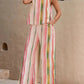Women's Digital Printing Jerkin Trousers