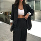 Women's mid-length casual jacket