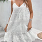 Robe sexy à double bretelle et col en V