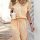Costume de base en coton et chanvre de couleur unie pour le commerce extérieur