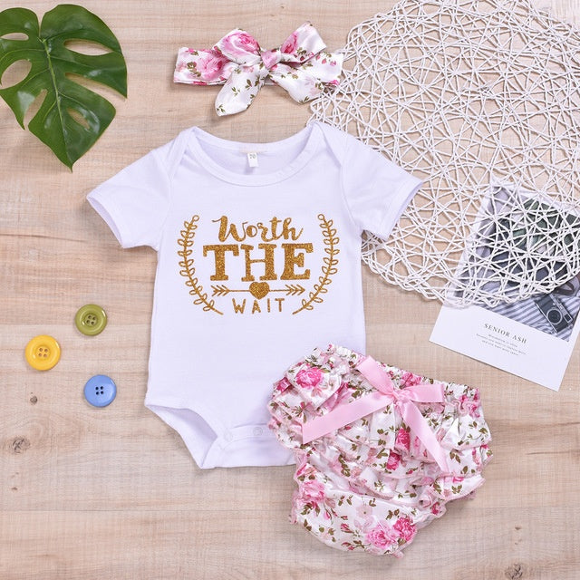 Combinaison d'été pour bébé fille