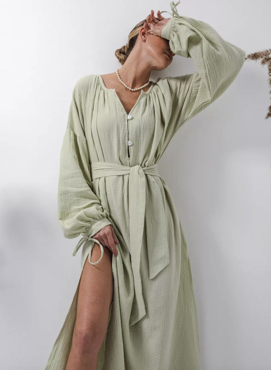 Women's Dignified Sense Of Design Long Sleeve Dress