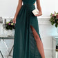 Robe d'été asymétrique pour femme avec imprimé floral élégant