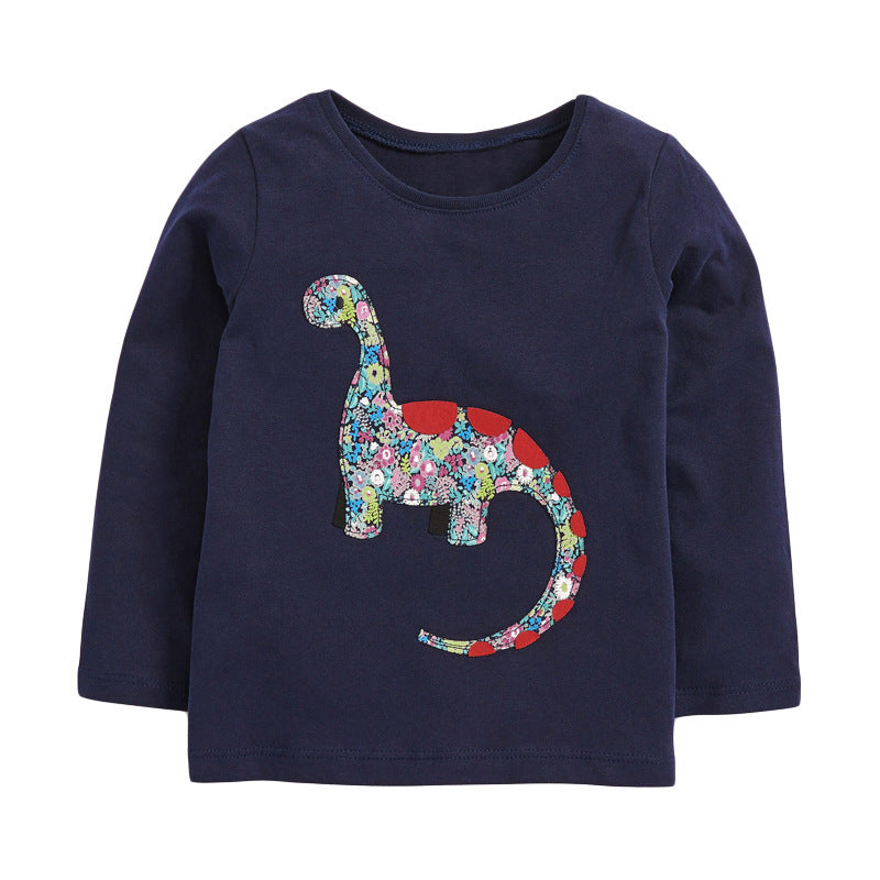 T-shirt garçon en coton tricoté