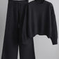 Fashionable And Casual Knitted Suit Pants For Women