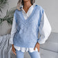 Women's Fashion Casual Knitting Vest Sweater