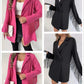 Costume droit décontracté à franges pour femme