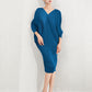 Robe plissée grande taille de haute qualité pour femmes