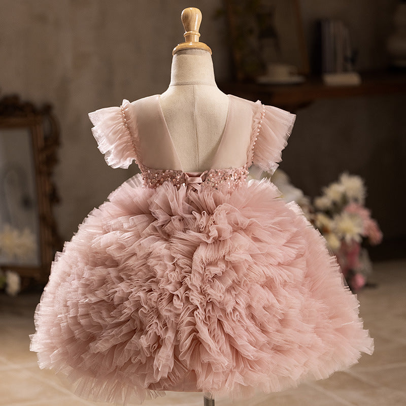 New Host Pettiskirt Birthday Costume For Piano Performance