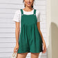 Summer Women's Cotton Linen Sleeveless Jumpsuit