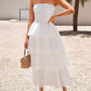 Women's Sleeveless Off-Shoulder Long Vest Dress