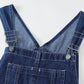 Denim Overalls Women Spring And Autumn Korean Style Loose Design Straight-leg Jumpsuit