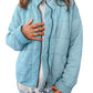 Stand Collar Loose Long Sleeve Jacket Cotton Coat Jacket