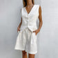 Women's Fashion Temperament Leisure Suit Vest Suit