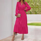 Elegant Cross-Border Fit-and-Flare Jacquard Dress