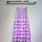 High Waist Heavy Industry Stitching Design Cake Dress