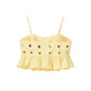 Sling Short Top High Waist Skirt