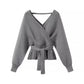 Fashion Pullover Women's V-neck Sweater