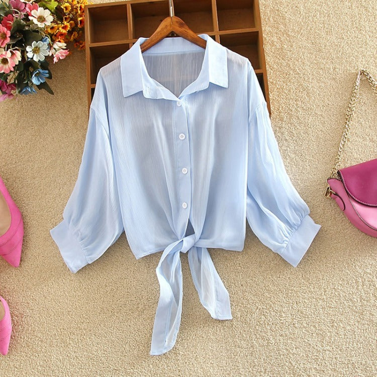 Students Wear A Small Shawl Outside The Air-conditioned Shirt