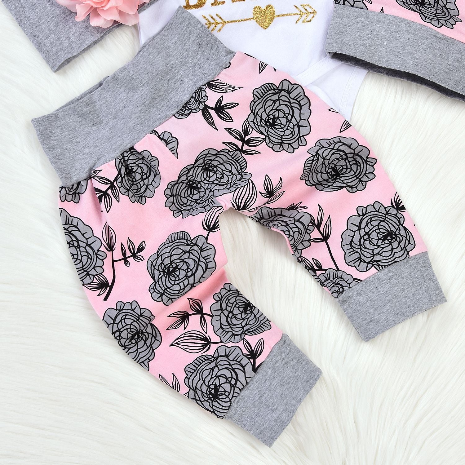 Vêtements pour enfants et bébés, lettres Ha, vêtements euraméricains