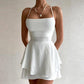 Socialite Style Fashion Temperament Wrinkle Dress Women