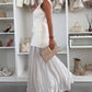 Women's Elegant Slim Knit Vest Top Suit