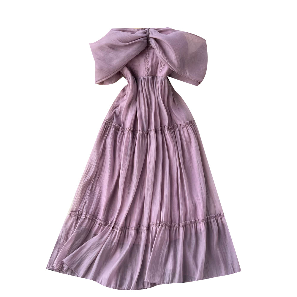 Women's Elegant Off Shoulder Strapless Dress