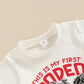 Summer Girls' Printing T-shirt Shorts Set