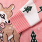 New Autumn And Winter Children's Christmas Snowflake Pullover Sweater