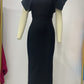 Irregular Knitting Handmade Lotus Leaf Beaded Slim Fit Dress
