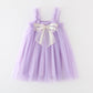 Girls Fashion Personality Mesh Dress Sling