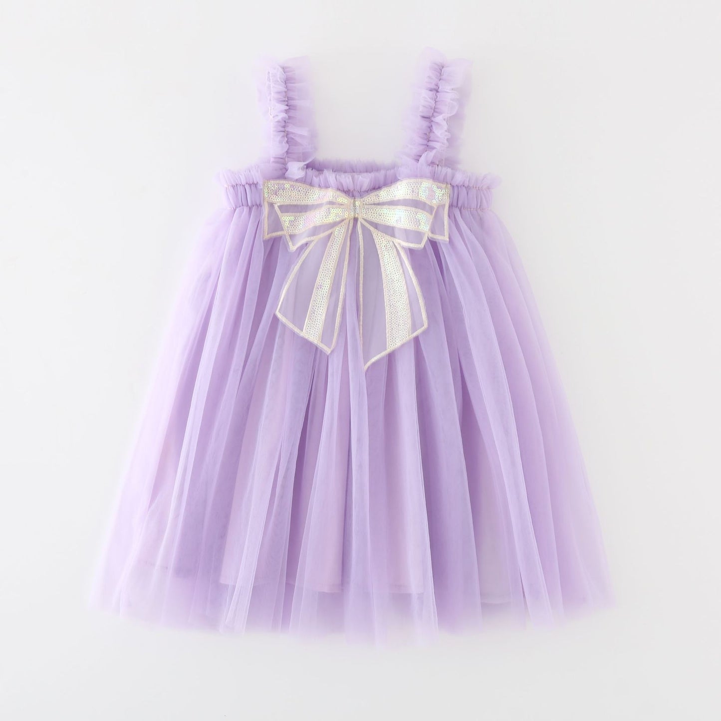 Girls Fashion Personality Mesh Dress Sling