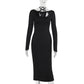 Slim Fit Cross-halterneck Dress Women