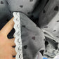 Elegant High-end Heart Shape Printed Button Shirt For Women