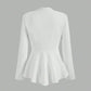 European And American Fashion Irregular Long Sleeve Small Suit Jacket