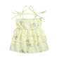 Girl's Cotton Dress With Flower Strap Cake