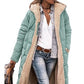 Winter Women's Clothing Coat Fleece-lined Lengthened Thermal Cotton-padded Clothes