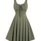 Women's Chest Strap Sleeveless High Waist Dress