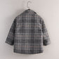 Children Casual Fashion Cotton Small Suit Gray