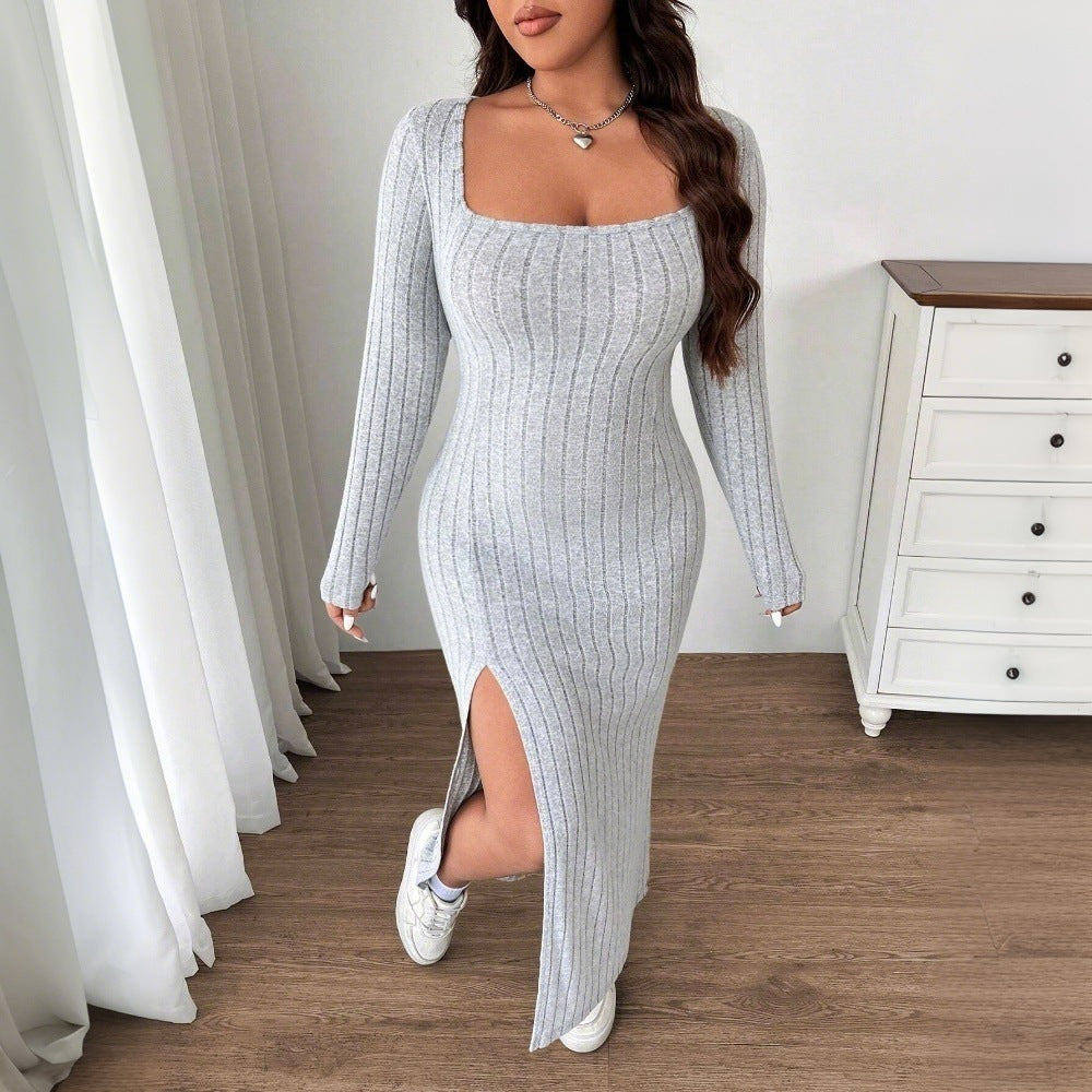 Plus Size Women's Simple Casual Dress