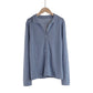 Single-breasted Lapel Knitted Cardigan Sweater