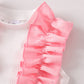 Spring And Autumn Set Pants Sleeveless Bow Children