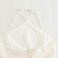 European And American Style Open Design Hanging Collar Top