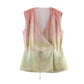 Tie-dye Printed Top Midi Skirt Dress