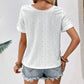 Women's Summer Stitching Lace Shirt