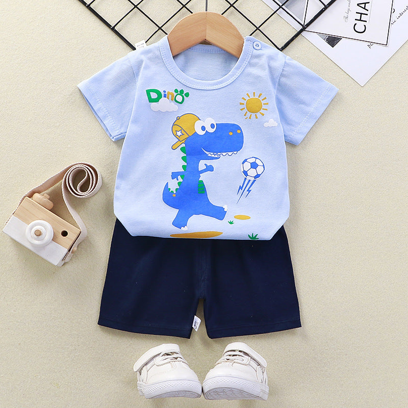 Ensemble short et t-shirt d'été à manches courtes pour enfants, garçons et filles, vêtements pour bébés et petits enfants, neufs