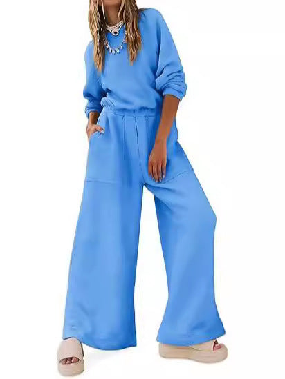 Combinaison pull dos nu à manches longues et couleur unie pour femme, style sport et loisirs, mode européenne et américaine