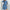 European And American High Waist Print Long Puff Sleeve Dress