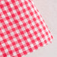 Women's Plaid Knotted Top Casual All-match